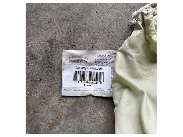 Sessa marine key largo 25 soft top cover beige cover - 048031g1 - afbeelding 3 van  6