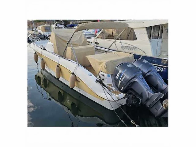 Sessa marine key largo 25 soft top cover beige cover - 048031g1 - afbeelding 2 van  6
