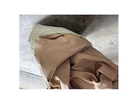 Sessa marine key largo 28 boat console cover - durable weatherproof beige protective cover