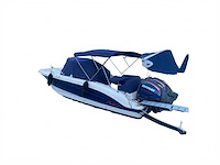Sessa marine key largo 30 steering console cover blue - 048036p3 - afbeelding 1 van  6