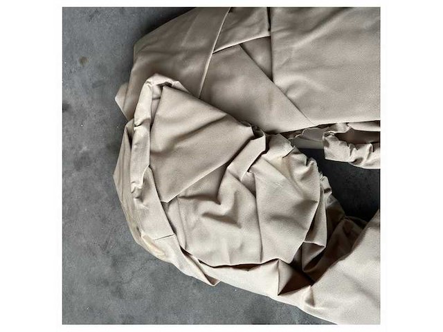Sessa marine key largo 36 beige canvas cockpit cover - 049551w - afbeelding 4 van  6