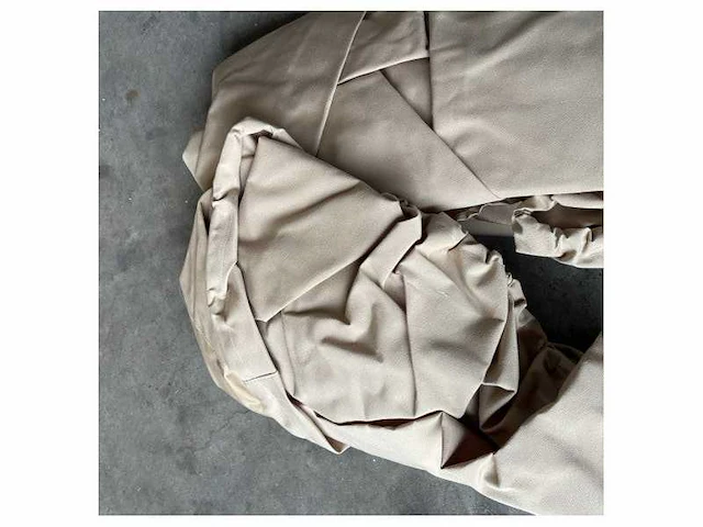 Sessa marine key largo 36 beige canvas cockpit cover - 049551w - afbeelding 4 van  6