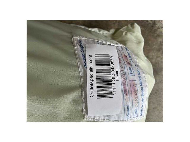 Sessa marine oyster 40 grey cockpit | aft cover original - 048087a - afbeelding 3 van  6