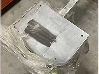 Sessa stainless steel fixed table support - 050332r - afbeelding 2 van  3