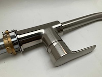 Sesto brushed nickel keukenmengkraan - afbeelding 4 van  8