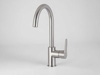 Sesto keukenmengkraan brushed nickel - afbeelding 1 van  7