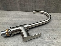 Sesto keukenmengkraan brushed nickel - afbeelding 2 van  7