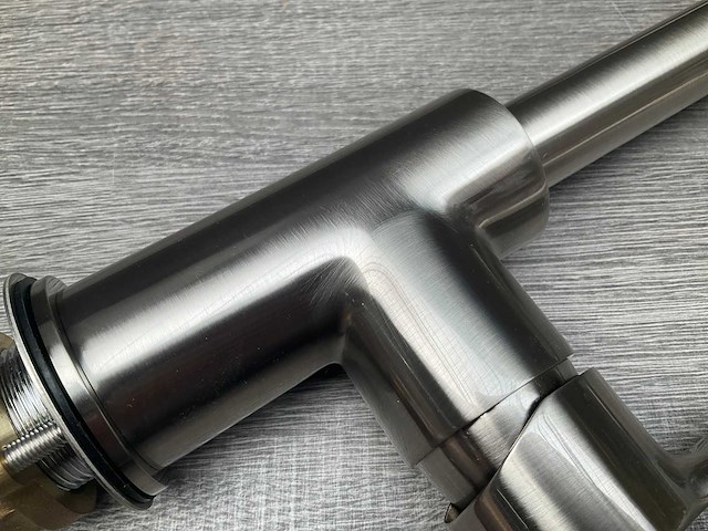 Sesto keukenmengkraan brushed nickel - afbeelding 4 van  7