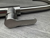 Sesto keukenmengkraan brushed nickel - afbeelding 6 van  7