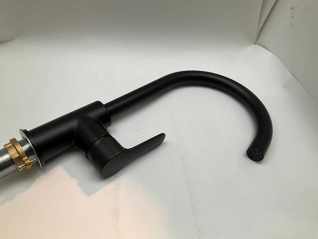 Sesto keukenmengkraan mat zwart - afbeelding 2 van  8