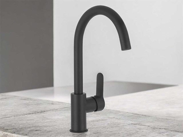 Sesto keukenmengkraan mat zwart - afbeelding 1 van  8