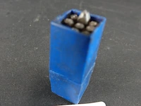 Set 3 mm masus slagstempel van gehard staal, gemaakt in west-duitsland