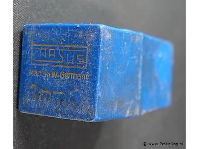 Set 3 mm masus slagstempel van gehard staal, gemaakt in west-duitsland - afbeelding 5 van  5