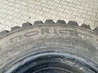 Set 4 nokian hakkapeliitta tri tractorbanden met stalen velgen – 480/80 r34 + 400/80 r24 - afbeelding 4 van  20