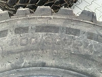 Set 4 nokian hakkapeliitta tri tractorbanden met stalen velgen – 480/80 r34 + 400/80 r24 - afbeelding 10 van  20
