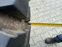 Set 4 nokian hakkapeliitta tri tractorbanden met stalen velgen – 480/80 r34 + 400/80 r24 - afbeelding 20 van  20