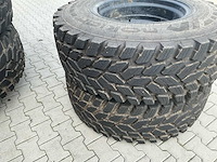 Set 4 nokian hakkapeliitta tri tractorbanden met stalen velgen – 480/80 r34 + 400/80 r24 - afbeelding 6 van  17