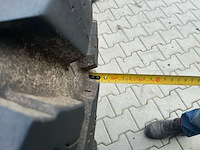Set 4 nokian hakkapeliitta tri tractorbanden met stalen velgen – 480/80 r34 + 400/80 r24 - afbeelding 11 van  17