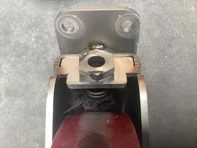 Set (4 stuks) zwenk- en bokwiel ø 20 cm - afbeelding 6 van  7