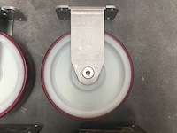 Set (4 stuks) zwenk- en bokwielen ø 20 cm - afbeelding 7 van  7