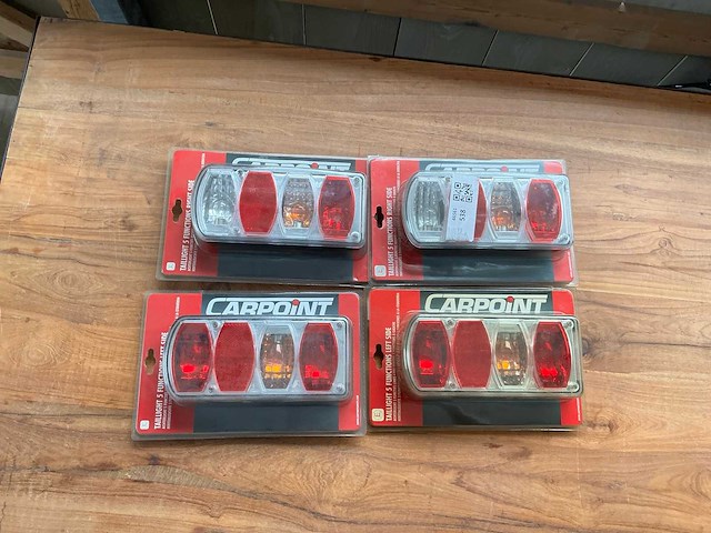 Set 5 functie achterlicht aanhangwagen (2x) - afbeelding 1 van  2