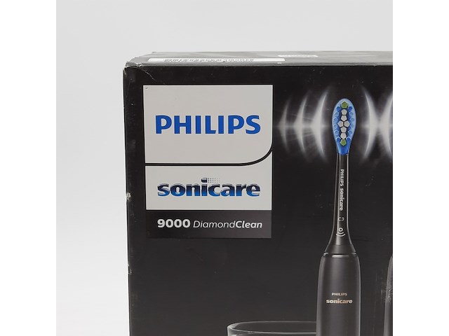 Set a 2x elektrische tandenborstel, phillips, sonicare 9000 diamond clean - afbeelding 2 van  4
