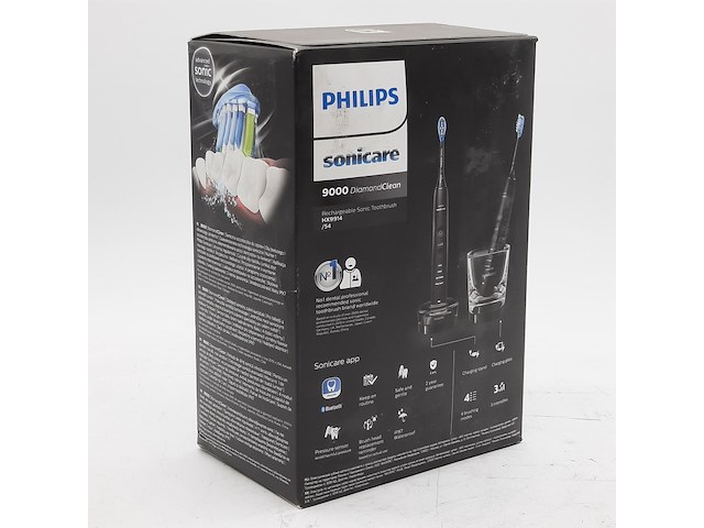 Set a 2x elektrische tandenborstel, phillips, sonicare 9000 diamond clean - afbeelding 3 van  3