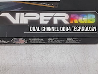 Set a 2x geheugenkaart, patriot, viper rgb ddr4, 2x 16gb - afbeelding 4 van  4