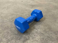 Set á 6 stuks 4kg dumbells - afbeelding 1 van  2