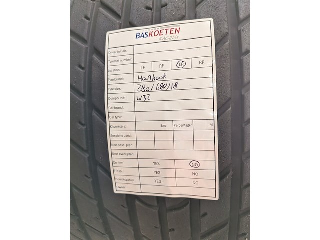 Set banden t.b.v. porsche 992 - afbeelding 8 van  8