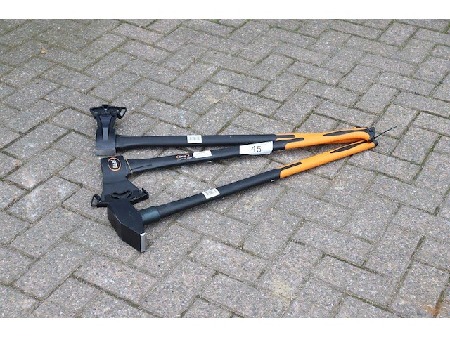 Set big leaf 2 bijlen en 1 moker nieuw - afbeelding 1 van  1