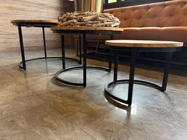 Set bijzettafels (3 stuks) - afbeelding 6 van  7