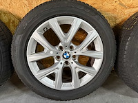 Set bmw aluminium velgen met winterbanden - afbeelding 2 van  4