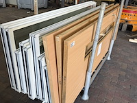 Set cassete systeemwanden inclusief 4 deuren