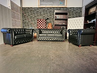 Set chesterfield, brighton, zwart - afbeelding 1 van  6
