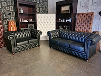 Set chesterfield, brighton, zwart - afbeelding 4 van  6