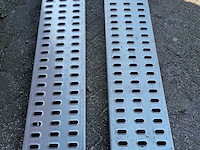 Set demo oprijplaten, grijs / chroom - afbeelding 1 van  6