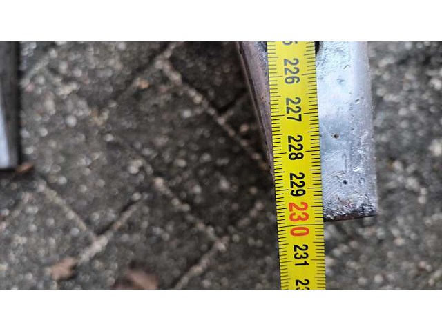 Set demo oprijplaten, grijs / chroom - afbeelding 5 van  6