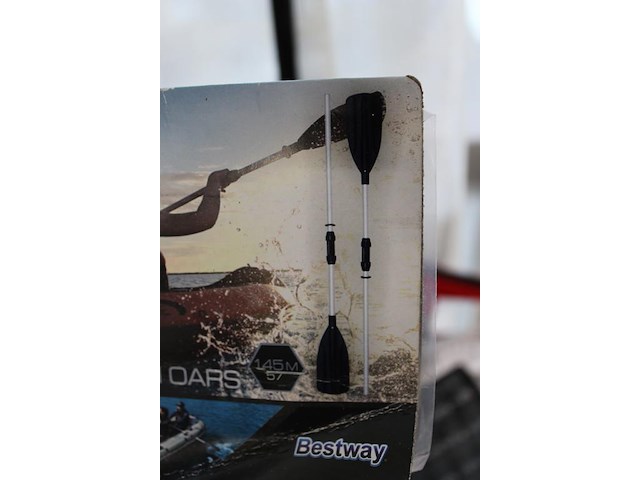 Set demonteerbare aluminium roeispanen bestway hydro force, lengte 145 cm. - afbeelding 2 van  2