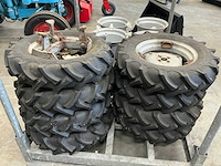 Set firestone dubbelucht band en velg voor ferrari tractor 6,50-16 (8x) - afbeelding 5 van  12