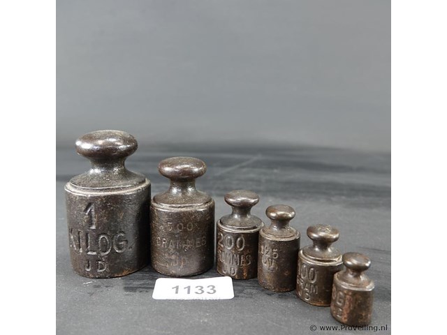 Set gewichten - afbeelding 1 van  5