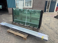 Set glaspanelen - 102cm x 210cm helder (4x3) - afbeelding 5 van  11