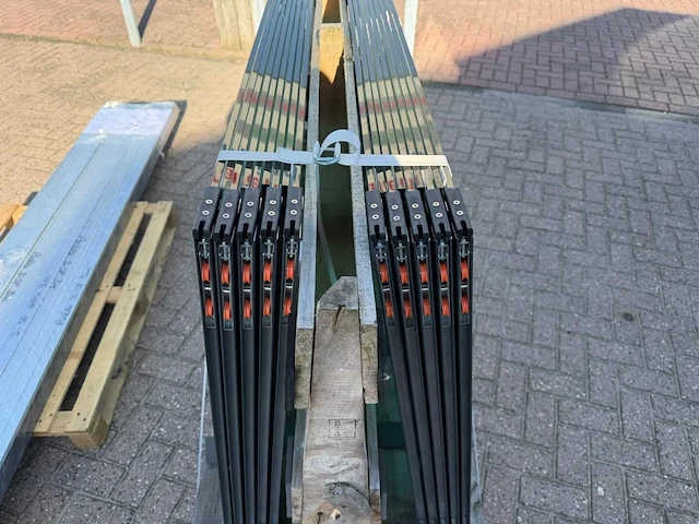 Set glaspanelen - 102cm x 215cm helder (6x3) - afbeelding 8 van  11