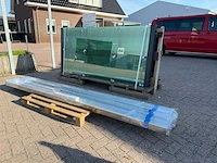 Set glaspanelen - 102cm x 215cm helder (6x3) - afbeelding 5 van  11