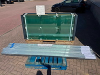 Set glaspanelen - 102cm x 215cm helder (8x3) - afbeelding 9 van  11