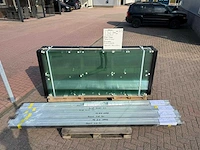 Set glaspanelen - 102cm x 235cm helder (8x3) - afbeelding 6 van  8