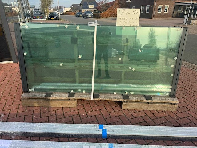 Set glaspanelen - 102x240 helder (4x3) - afbeelding 5 van  10