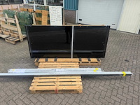 Set glaspanelen - 82 & 102 cm x 235cm getint (2x3) & (1x4) - afbeelding 7 van  10