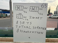 Set glaspanelen - 82,86 & 94x255 helder (4x4), (2x4) & (2x3) - afbeelding 8 van  10