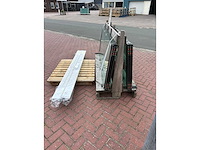 Set glaspanelen - 82cm x 215cm helder (4x3) - afbeelding 6 van  11